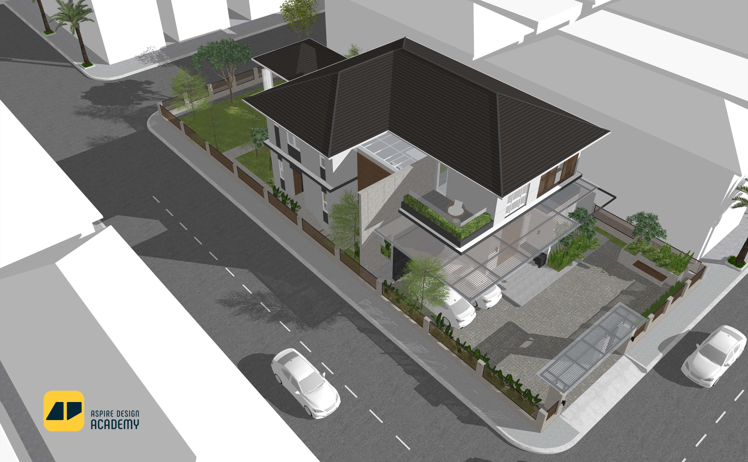 Exterior Aerial View