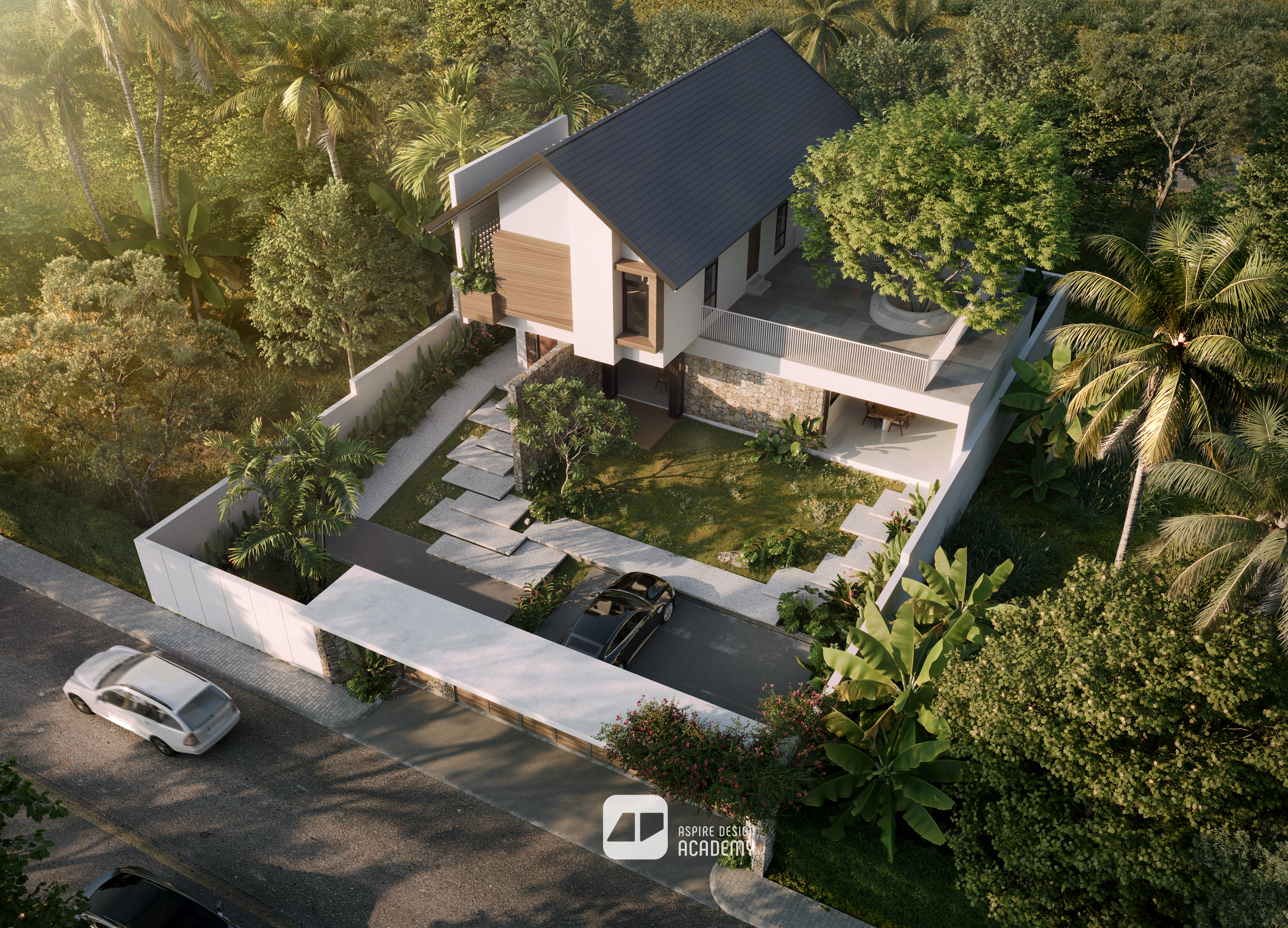 Exterior Bird Eye View